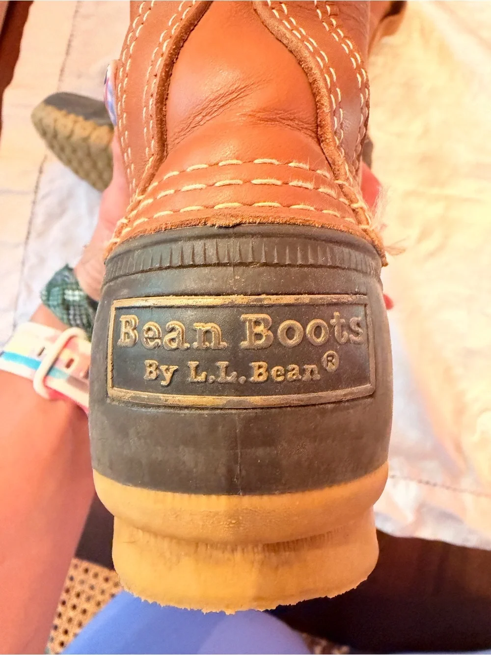 LL Bean Boy’s Brown Bean Boots Waterproof
